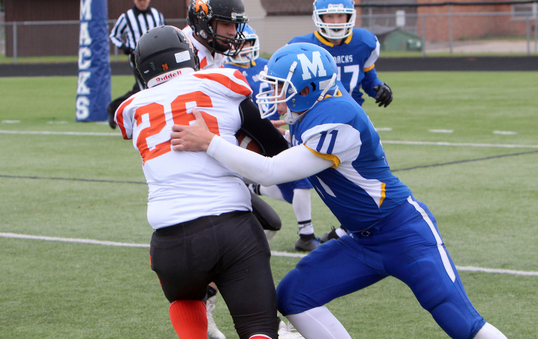 Phillips at McDonell football 9-29-18